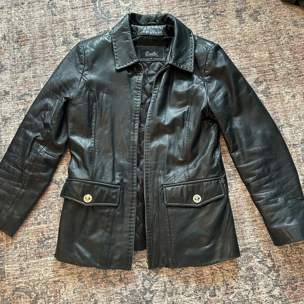 Vintage 100% leather jacket